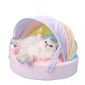 Rainbow Cat Bed