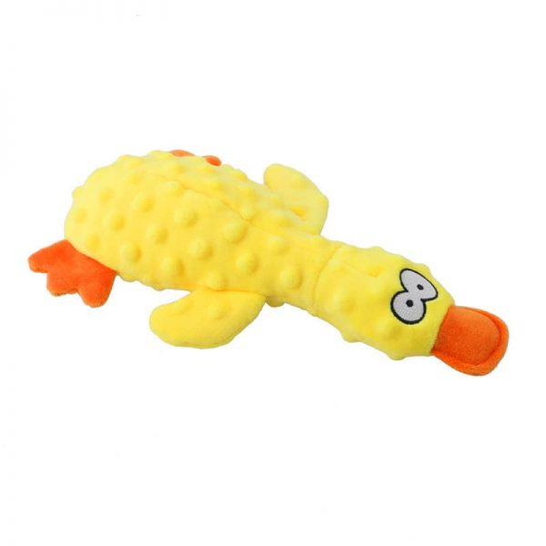 Plush Duck Dog Toy