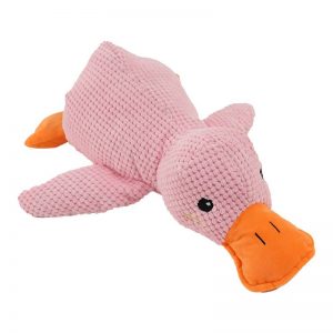 Plush Duck Dog Toy