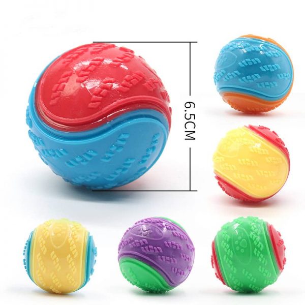 Squeaky Dog Toy Ball
