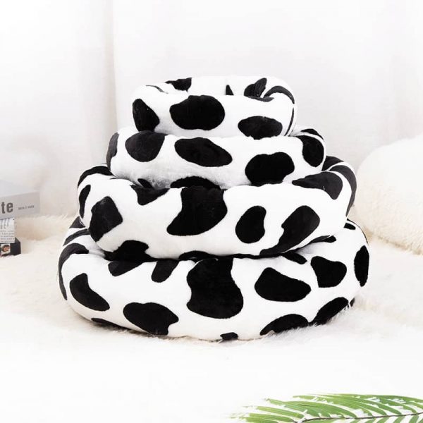 Cow Dog Bed2